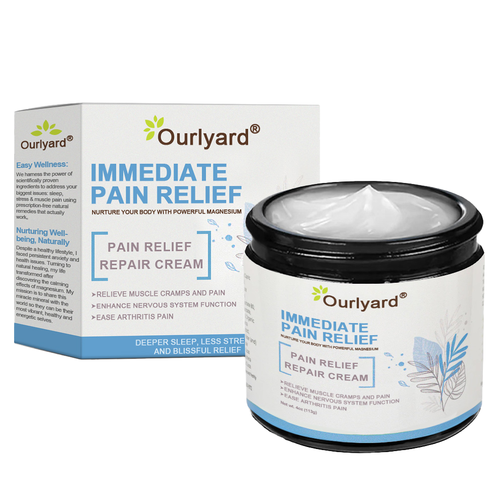 50%Discount✅TGA Approved: Ourlyard® Magnesium Pain Healing Bone Cream (Treatment for arthritis, neuropathyy, rheumatic diseases, muscle spasms, twitches and sports injuries)