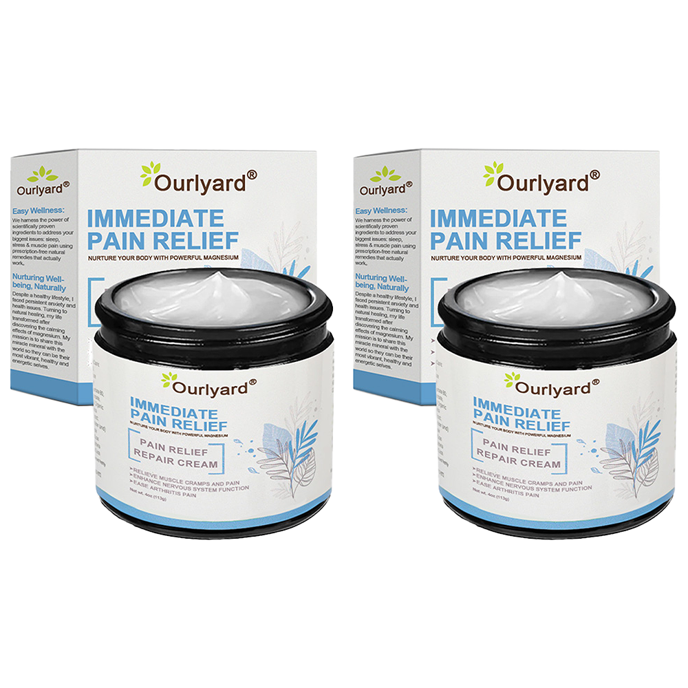 50%Discount✅TGA Approved: Ourlyard® Magnesium Pain Healing Bone Cream (Treatment for arthritis, neuropathyy, rheumatic diseases, muscle spasms, twitches and sports injuries)