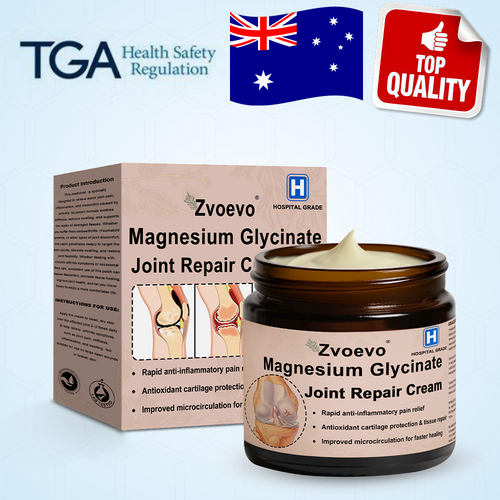 ✅Zvoevo® Magnesium Glycinate Joint Repair Cream (Effective relief for arthritis, nerve pain, rheumatic conditions, muscle spasms, and sports injuries)