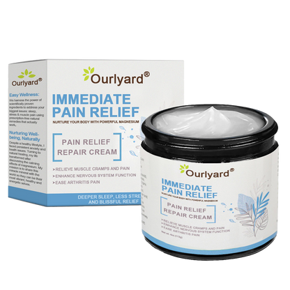 50%Discount✅TGA Approved: Ourlyard® Magnesium Pain Healing Bone Cream (Treatment for arthritis, neuropathyy, rheumatic diseases, muscle spasms, twitches and sports injuries)