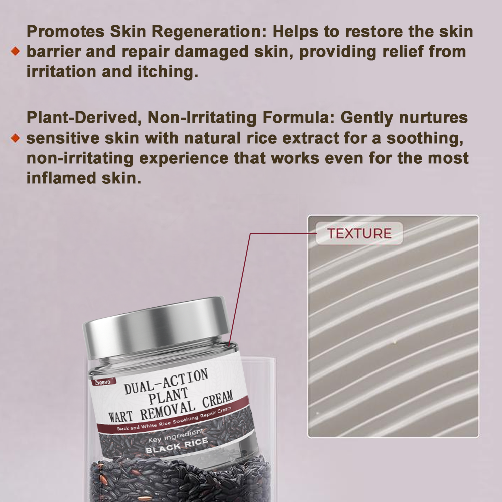 ✨ Zvoevo® Rice Bran Extract Cream 👩‍⚕️ TGA-Certified (For removing warts and skin growths, eliminating skin hyperplasia and keratin buildup, treating skin cancer, age spots, and hyperpigmentation)