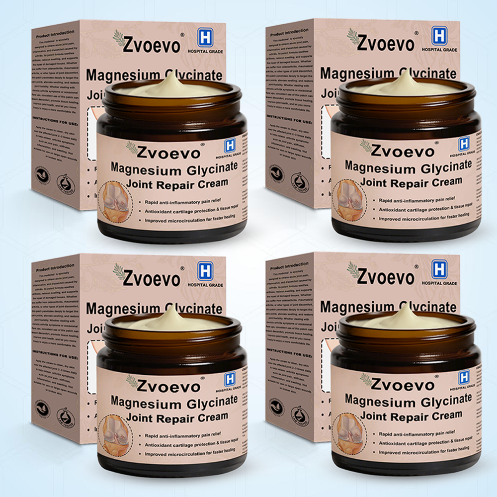 ✅Zvoevo® Magnesium Glycinate Joint Repair Cream (Effective relief for arthritis, nerve pain, rheumatic conditions, muscle spasms, and sports injuries)