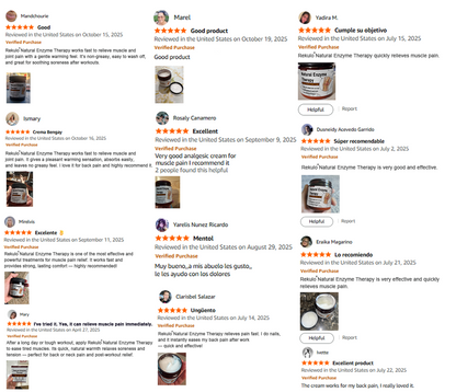 ✅FDA Certified :  Rekulo® Black Rice Pain Healing Bone Cream ( Treatment for arthritis, neuropathyy, rheumatic diseases, sports injuries, twitches and muscle spasms)